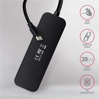 HUE-L1C SuperSpeed USB-C TRAVEL hub