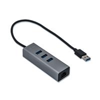 i-tec Metal HUB 3 Port USB 3.0 + Gigabit Ethernet