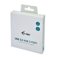 i-tec Metal HUB 3 Port USB 3.0 + Gigabit Ethernet