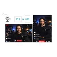 i-tec SOLOMON 700 STREAM 4K Webcam s LED osvětlením