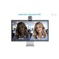 i-tec SOLOMON 700 STREAM 4K Webcam s LED osvětlením