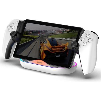 iPega P5P02 Charger Dock s RGB pro Playstation Portal Remote Player White