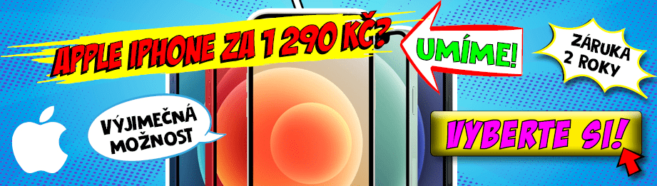 iPhone za 1 290 Kč?! UMÍME!
