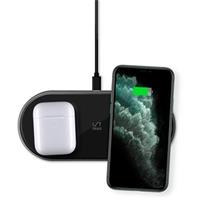 iWant dvojitá bezdrátová nabíječka vesmírně šedá (2.generace)