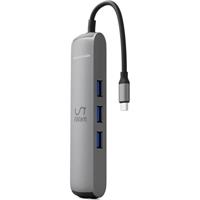 iWant Type-C Slim Hub 6v1, vesmírně šedý