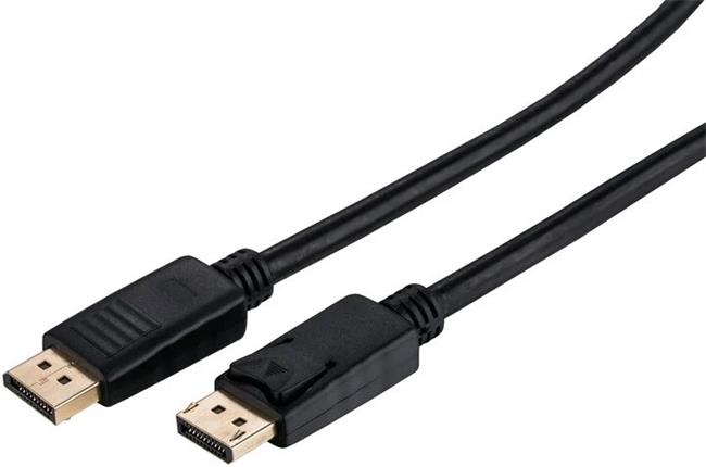Kabel C-TECH DisplayPort 1.2, 4K@60Hz, M/M, 2m