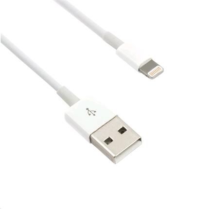 Kabel C-TECH USB 2.0 Lightning, nabíjecí a synchronizační kabel, 1m