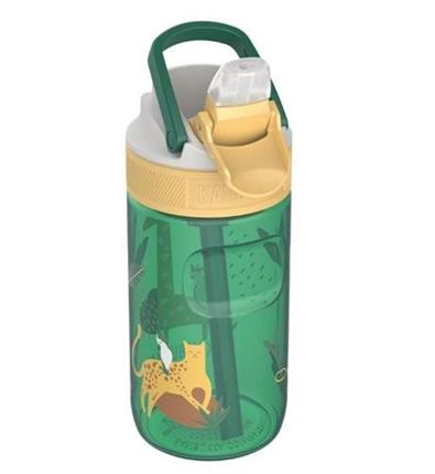Kambukka Tritanová láhev na pití 400 ml Lagoon Safari Jungle zelená