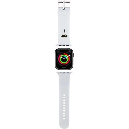 Karl Lagerfeld Karl Head NFT řemínek Apple Watch 42/44/45/49 bílý