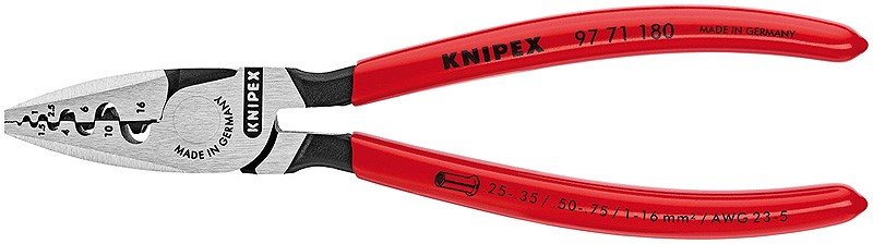 Knipex 9771180 Kleště na kabelové koncovky 180mm