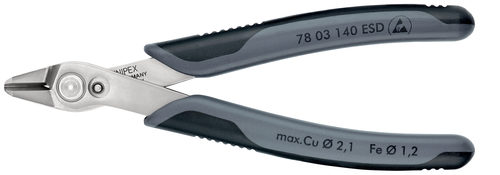 Knipex Electronic Super Knips XL ESD 7803140ESD Boční štípací kleště 140mm
