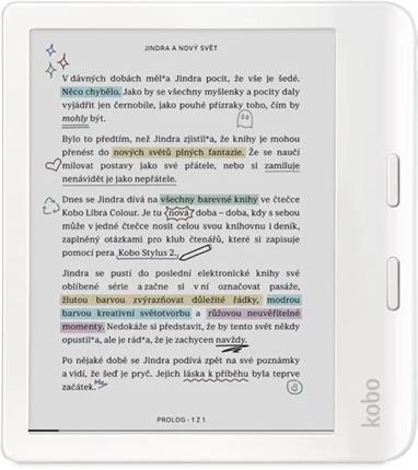 Kobo Libra Colour bílá