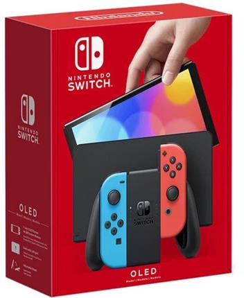 Konzole Nintendo Switch - OLED Neon Blue/Neon Red
