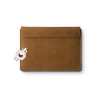 Kožené pouzdro FIXED Oxford pro Apple Macbook Pro 16" (2019 a novější), hnědé