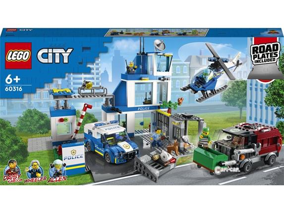 LEGO City 60316 Policejní stanice