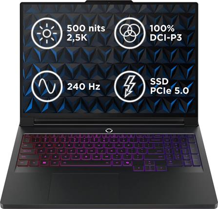Lenovo Legion Pro 7 16IAX10H Eclipse Black
