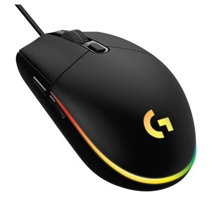 Logitech G203 LIGHTSYNC myš černá