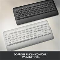 Logitech Klávesnice Wireless K650, CZ/SK, graphite