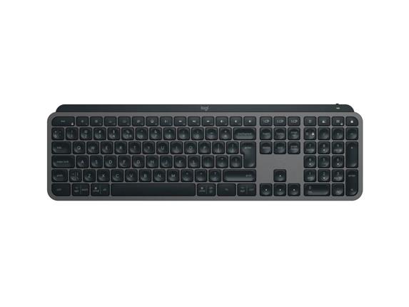 Logitech MX KEYS S/Bezdrátová USB + Bluetooth/CZ-SK layout/Grafitová