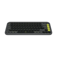 Logitech Pop Icon Keyboard bluetooth, Graphite US