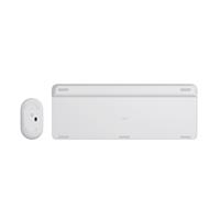 Logitech Slim Wireless Combo MK470 US bílá