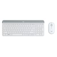 Logitech Slim Wireless Combo MK470 US bílá