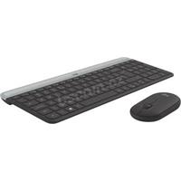 Logitech Slim Wireless Combo MK470 US černá