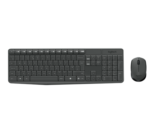 Logitech Wireless Desktop MK235, CZ/SK _