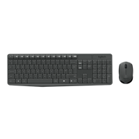 Logitech Wireless Desktop MK235, CZ/SK _