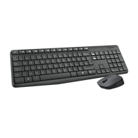 Logitech Wireless Desktop MK235, CZ/SK _