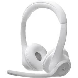Logitech Zone 300 bezdrátová sluchátka bílá