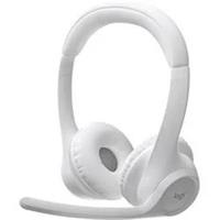 Logitech Zone 300 bezdrátová sluchátka bílá