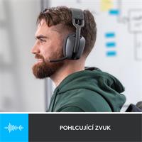 Logitech Zone Vibe 100 bezdrátová sluchátka černé