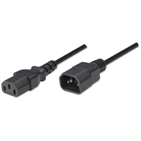 Manhattan kabel napájecí pro monitor - C14M-C13F
