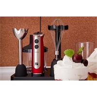 Mixér G21 VitalStick 800 W, Red/Black
