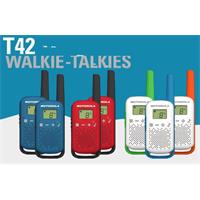 MOTOROLA Talkabout T42 červená