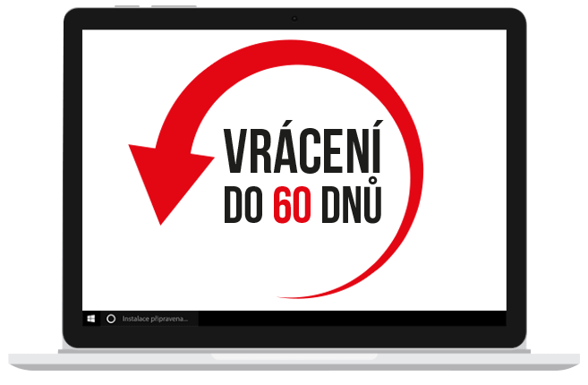 Možnost vrácení zboží do 60 dnů