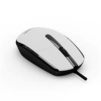 Myš C-TECH WM-10, černobílá, USB