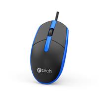 Myš C-TECH WM-10, černomodrá, USB