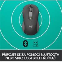 myš Logitech Wireless Mouse M650 L Graphite