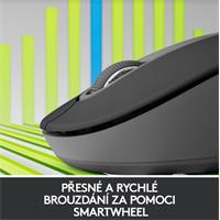 myš Logitech Wireless Mouse M650 L left Graphite