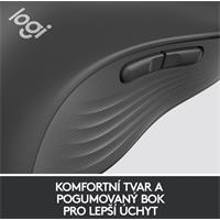 myš Logitech Wireless Mouse M650 L left Graphite