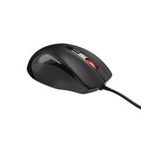 Natec optická myš PIGEON 2/4 000 DPI/Kancelářská/Optická/Drátová USB/Černá