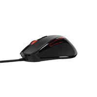 Natec optická myš PIGEON 2/4 000 DPI/Kancelářská/Optická/Drátová USB/Černá