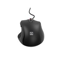 Natec optická myš PIGEON 2/4 000 DPI/Kancelářská/Optická/Drátová USB/Černá