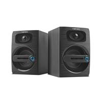 NATEC reproduktory COUGAR 6W RMS, dřevo/plast, černé