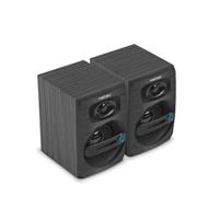 NATEC reproduktory COUGAR 6W RMS, dřevo/plast, černé