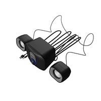 Natec reproduktory PUG 11W RMS 2.1, černé