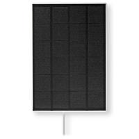 NEDIS solární panel/ 5,3 V DC/ 0,5 A A/ micro USB/ délka kabelu 3 m/ příslušenství pro WIFICBO30WT