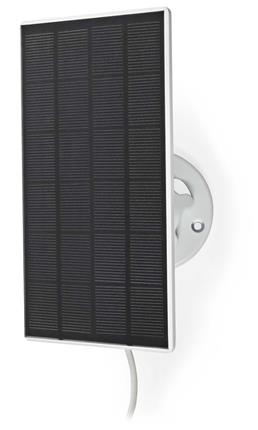 NEDIS solární panel/ 5,3 V DC/ 0,5 A A/ micro USB/ délka kabelu 3 m/ příslušenství pro WIFICBO30WT